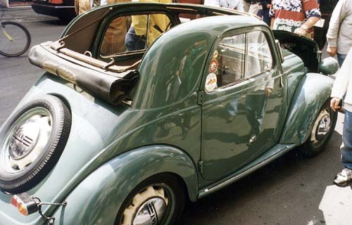 1936 Fiat Topolino 500. FIAT-500 Topolino.