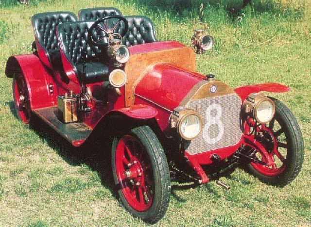 ALFA 15HP 1911 89k photo from the Alfa Romeo Museum Catalog