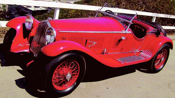 AlfaRomeo 6C 1750 5th Series Gran Sport by Zagato Milano 1931 