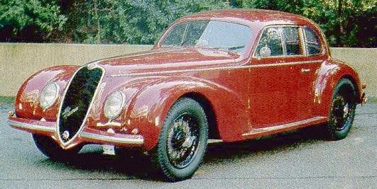 AlfaRomeo 6C 2500 1943 48k photo from Classic Cars magazine UK 