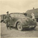 27k WW2 photo of Adler 10, 2-door Cabriolet by Karmann