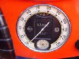 12k photo of Aero-30 4-seater roadster, speedometer