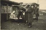 62k WW2 photo of 1937 Adler-Diplomat, police body