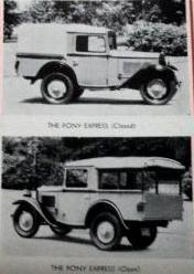 1934 American Austin pony express