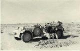 28k WW2 photo of early Adler 3Gd Kübelsitzer, Africa