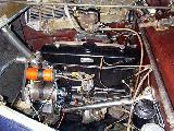 69k photo of 1939 BMW-321 limousine, engine