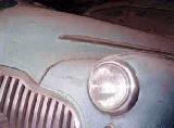 8k photo of 1942 Buick, headlight