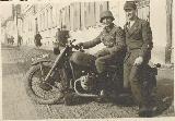 83k 3 III 1941 photo of BMW-R71, Romania