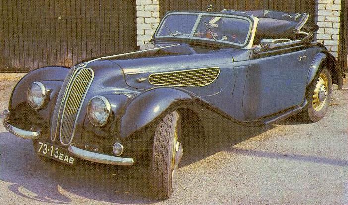 Years of production 19371941 19491955 BMW EMW327 2