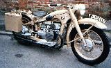 60k WW2 photo of BMW-R12 Wehrmacht solo