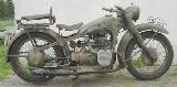 24k photo of 1941 BMW-R12 Wehrmacht solo