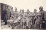 22k WW2 photo of early BMW-R12 Wehrmacht gespann