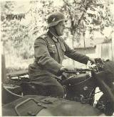 22k WW2 photo of BMW-R12 Wehrmacht gespann