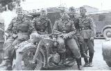 49k WW2 photo of BMW-R12 Wehrmacht gespann, South front