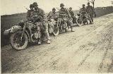 97k WW2 photo of BMW-R12 Wehrmacht gespann