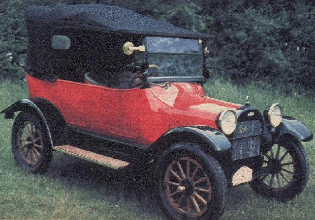 1916 Chevrolet 490 74k image of Touring from Svet Motoru magazine 