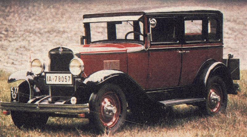 image of 1929 Chevrolet 4door sedan of German assembly MotorCitiescom