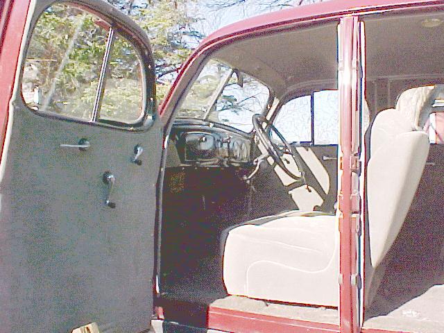  of 1936 Chevrolet Standard 4door Sports trunkback Sedan dashboard