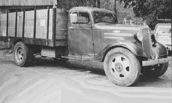 1936 Chevrolet flatbed truck