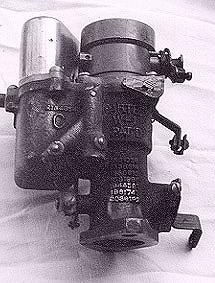 1938 Chevrolet HB Master, carburetter Carter W-1