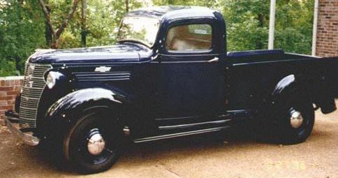 1938 Chevrolet 2door trunkback town