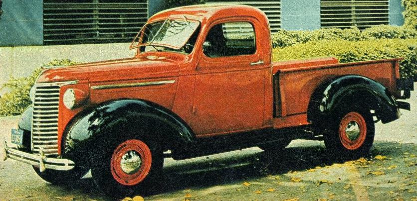 1939 ChevroletJC 1 2ton Pickup 113k picture from Svet Motoru magazine 