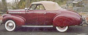 1940 Chevrolet KA convertible coupe
