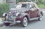 28k photo of 1940 Chevrolet Master (?) convertible coupe