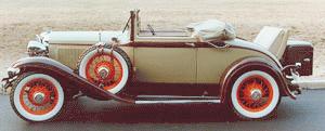 1931 Chrysler CM6 rumbleseat convertible coupe