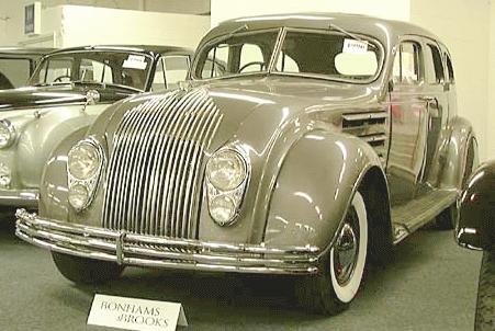 1934 Chrysler Airflow 33k photo of Airflow Imperial Eight 4door Sedan