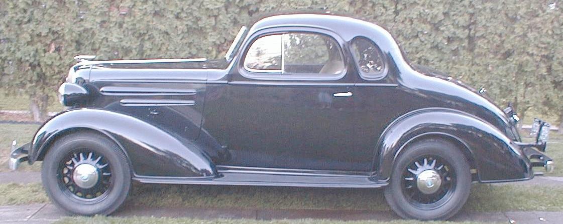 of 1936 Chevrolet Standard coupe Colin TaylorEvans Sydney Australia