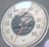 37k photo of 1936 Chevrolet 1,5-ton flatbed, speedometer