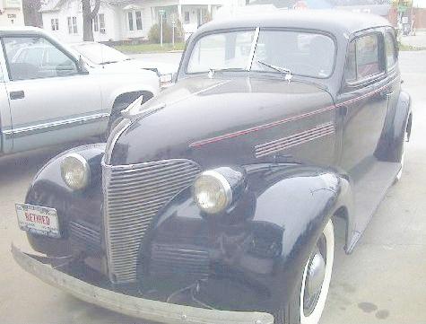 1939 Chevrolet JA Master DeLuxe JB Master 85 Year of production 1939