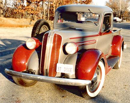 1937 Dodge 05ton Pickup 41k front and 