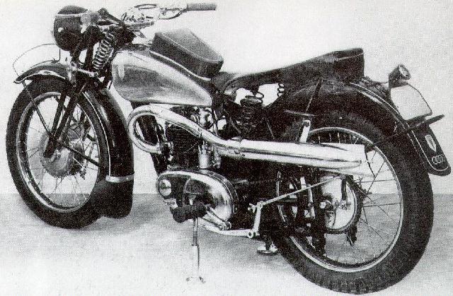 Motorrad Luftpumpe f. DKW 250/350 NZ SB, KM200, schwarz