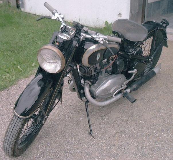 Мотоциклах марки DKW