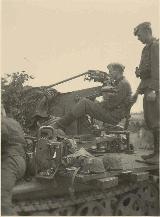 54k WW2 photo of Sd. Kfz. 10/4 of SS with Luftwaffe plates