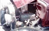 27k photo of 1930 Ford A Victoria, engine