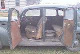 47k photo of 1937 Ford V8 78 Standard Fordor Sedan, interior