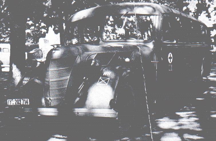 Ford V851 omnibus 1939 4x2 units 66k b w photo