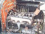 45k photo of 1921 Ford T roadster with optional Ford pickup bed, engine