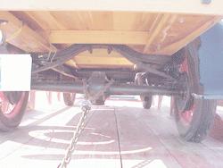 1930 Ford A hack pickup, rear axle