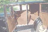66k photo of 1930 Ford A type 170-B 4-light DeLuxe Briggs sedan, interior