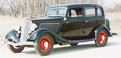 1933 Ford deluxe fordor sedan