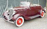 31k photo of 1934 Ford V8 rumbleseat cabriolet