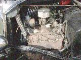 38k photo of 1934 Ford V8 woody wagon, engine