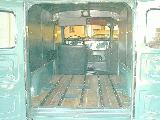 50k photo of 1937 Ford V8 panel van, inside
