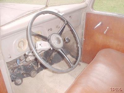 Ford V8 pickup dashboard