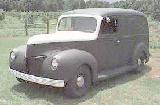 11k photo of 1940 Ford V8 Standard 0,5-ton panel truck