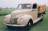 20k photo of 1940 Ford V8 factory oak stake bed pickup